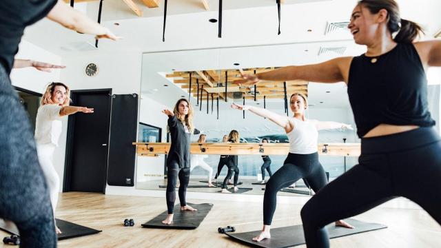Yoga Class at Maven Strong