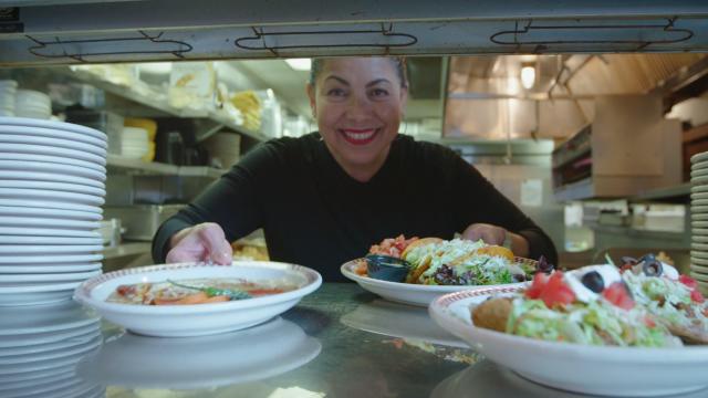 Lucy Cardenas at Red Iguana