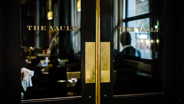 The Vault Bar at Bambara Hotel Monaco