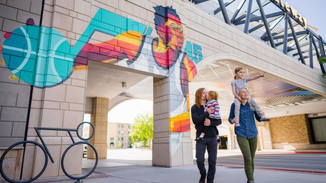Family at The Gateway