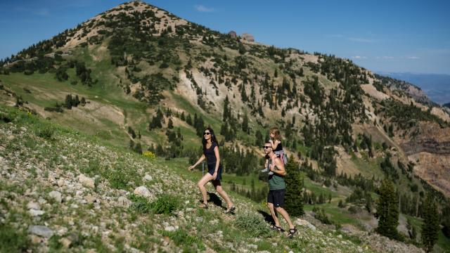 Little Cottonwood Canyon is the perfect place to take your family on a hike