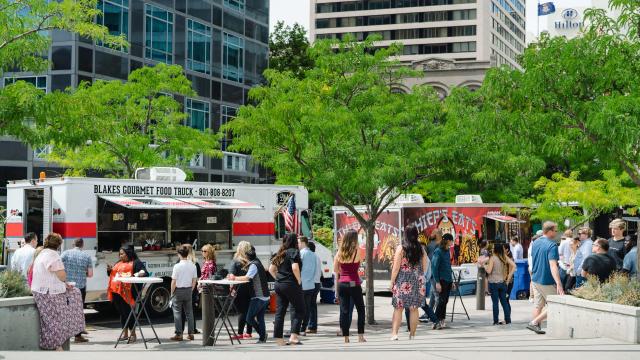 Food Trucks at The Gallivan Center