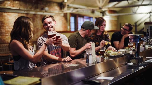 Friends at Desert Edge Brewery