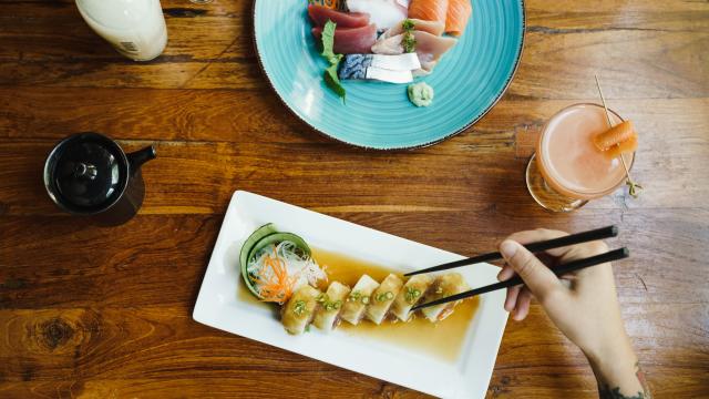 Sushi at Takashi
