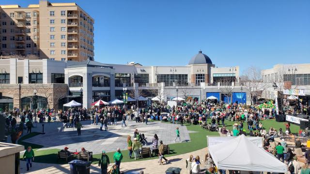 The Hibernian Society of Utah hosts a St. Patrick’s Day Celebration at the Gateway.