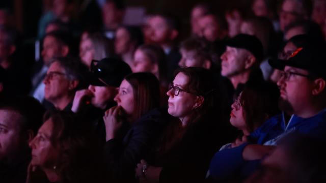 People watching the Utah International Film Festival