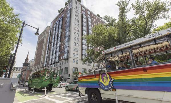 Boston Duck Tours with LGBTQ Pride Wrap