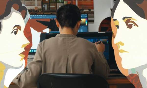 A Mural of One's Own: Virginia Woolf's Library That Inspired a WSU Art Professor | This Is Pullman