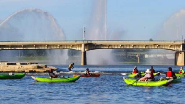 kayaking