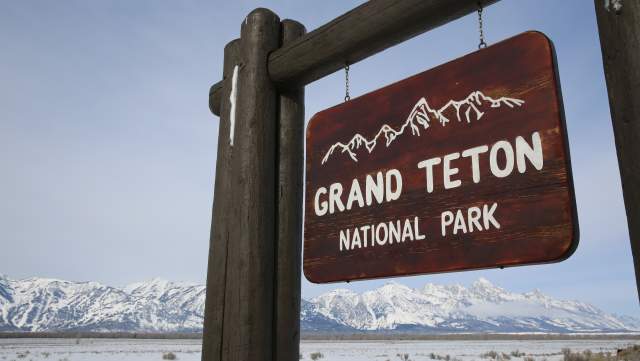 Grand Teton National Park Granite Canyon Entrance