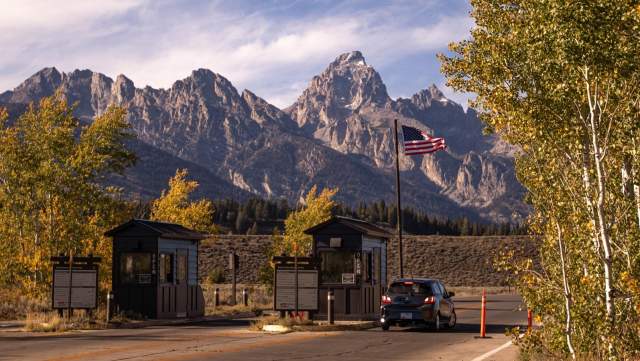 South Park Entrance to Grand Teton National Park