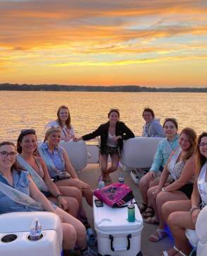 party pontoon