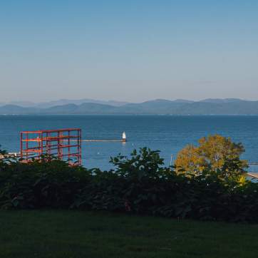 Moran Frame with Lake Champlain