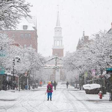 Church Street in the Snow