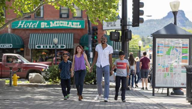 A Family Having Fun In Prescott