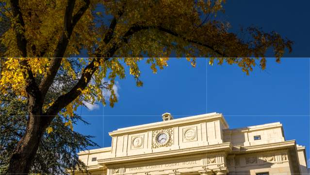 Fall at the Courthouse