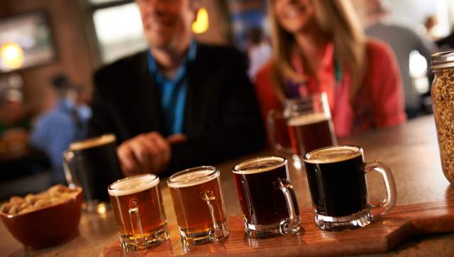 Flight of beer