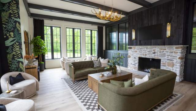 Sitting room at Hidden Groves Estate