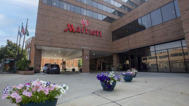 Exterior of East Lansing Marriott