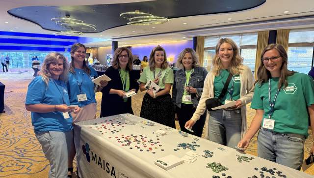 A group of participants at the MAISA Math and Literacy Institutes event