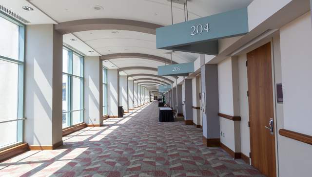 Lansing Center Hallway