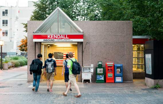 Kendall T Station, Kendall Square, Cambridge