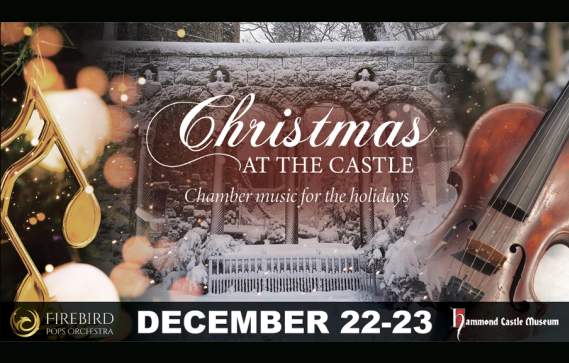Firebird Pops Orchestra: Christmas at the Castle at Hammond Castle Museum