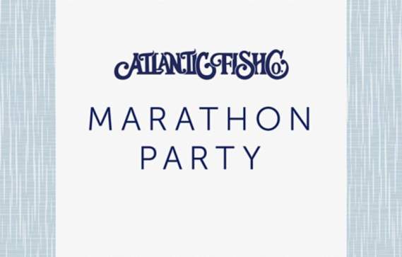 Marathon Monday Party at Atlantic Fish Company