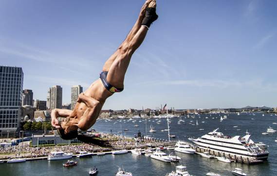 Red Bull Cliff Diving World Series at the ICA