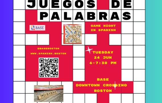 Juegos de Palabras: Spanish game night at BASE