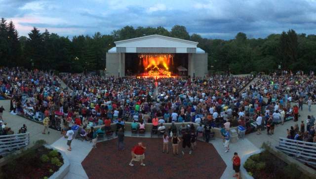 A concert at the Fraze Pavilion in Kettering