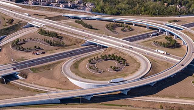 Looped Highway in Dayton, OH