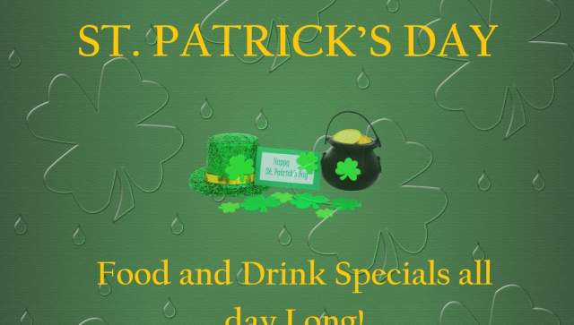 Open for St. Patrick's Day