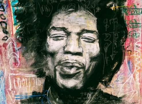 Hendrix Mini Mural