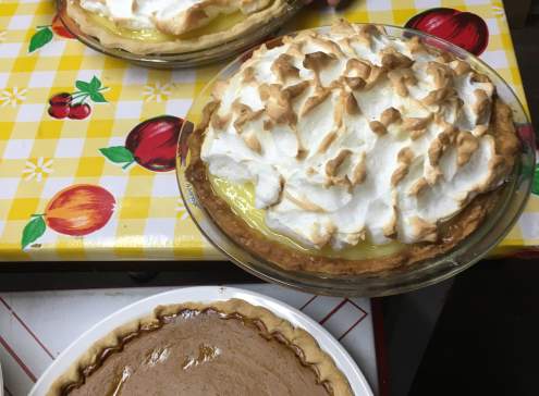 Pie on the Porch at the Oshkosh Farmer's Market