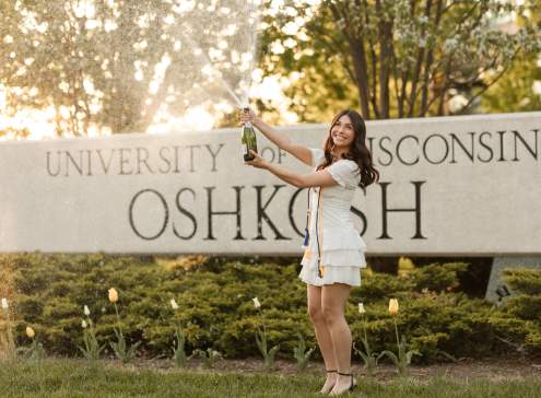 Graduation Photo Spots in Oshkosh