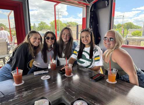 A Perfect UWO Girls’ Reunion Day in Oshkosh