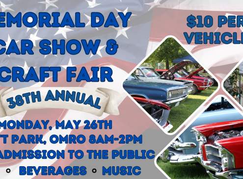 Omro Memorial Day Car Show & Craft Fair