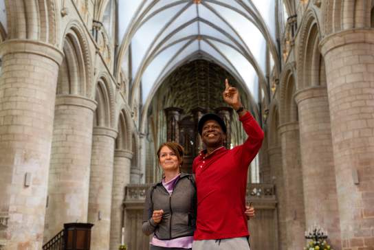 Gloucester Cathedral, film location near Cheltenham