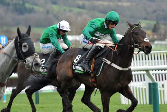 Horse racing at the Cheltenham Festival at Cheltenham Racecourse.