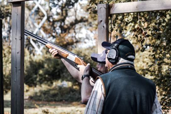 Clay shooting at Ian Coley Sporting Ltd.