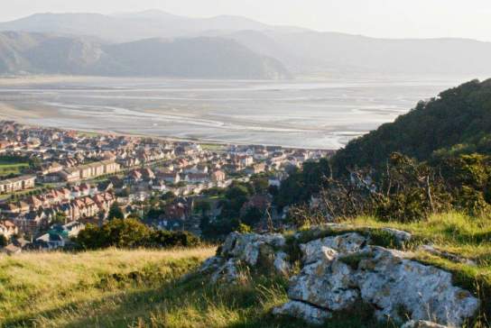 View of Deganwy and Llandudno Junction