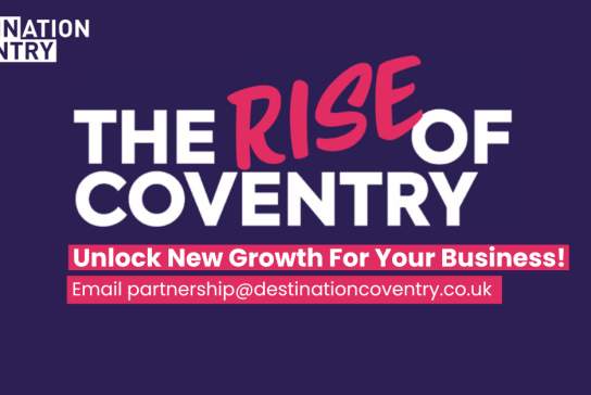 Accelerate growth with Destination Coventry's new partnership model