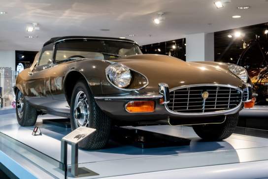 Old car at Coventry Transport Museum