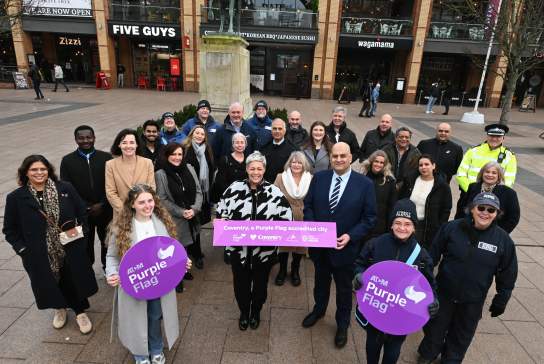 Coventry Receives Purple Flag Status