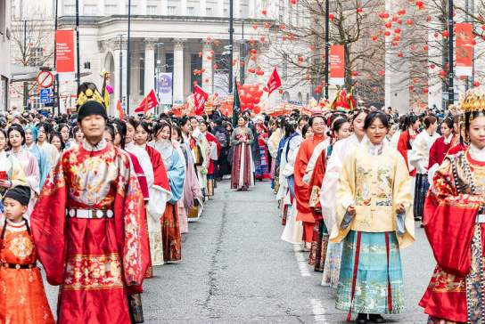 Manchester Chinatown's Chinese New Year Festivities