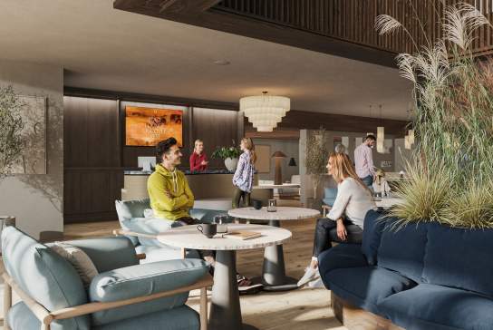 Artists impression of The Reserve at Chester Zoo