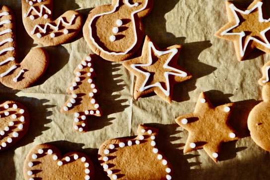 Christmas Cookies - recipe by Wee Buns Cookery School