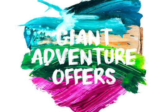 Embrace a Giant Spirit advertising our giant offers