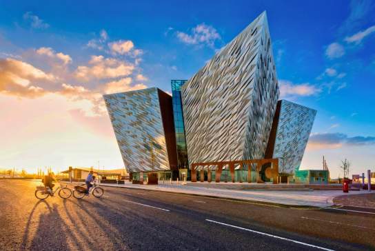 DNI Gallery - Titanic Sunset Cyclists